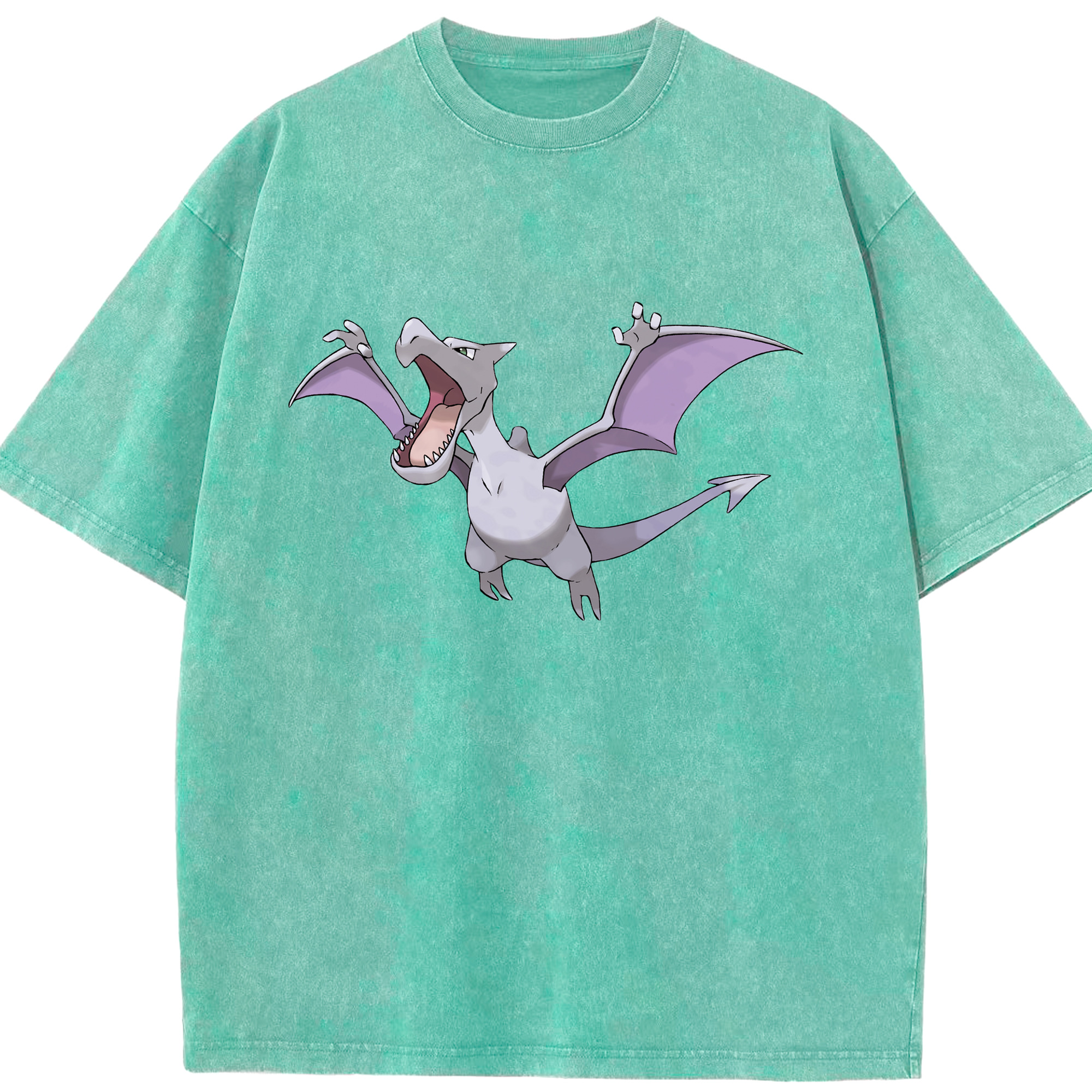 （画像用） ポケットモンスター Pokémon 綿100% ヴィンテージ風 半袖Tシャツ（フロントプリント）